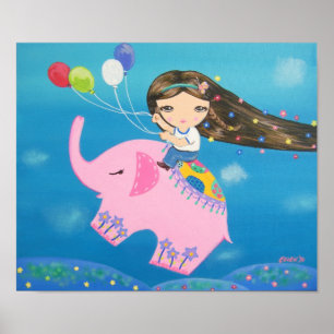 Affiche L'Elephant Rider