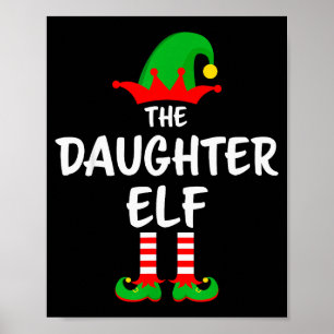 Affiche L'Elf de la fille correspondant à Noël en famille 