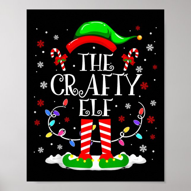Affiche L'Elfe Malin Drôle de Lutin de Noël Correspondant  (Devant)