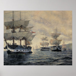 Affiche L'embarquement de l'expédition libératrice de Pe