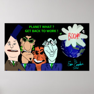 Affiche L'émission Erica Crooks : Evil Business marionnett