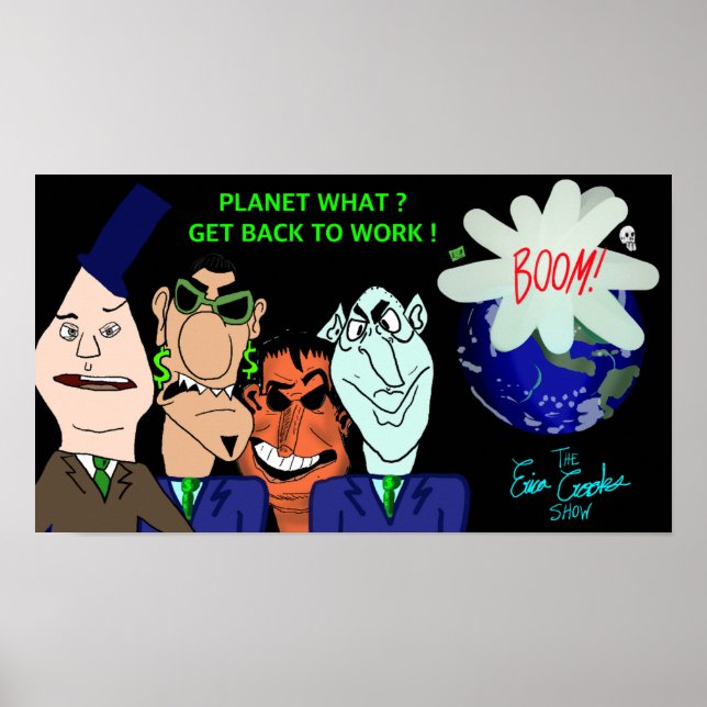 Affiche L'émission Erica Crooks : Evil Business marionnett (Devant)