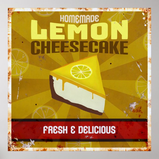 Affiche Lemon Cheesecake (Devant)