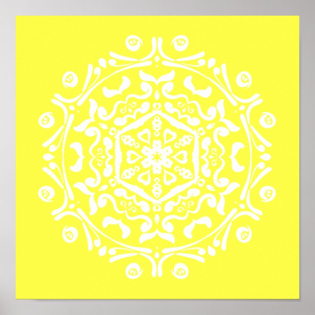 Affiche Lemon Mandala (Devant)