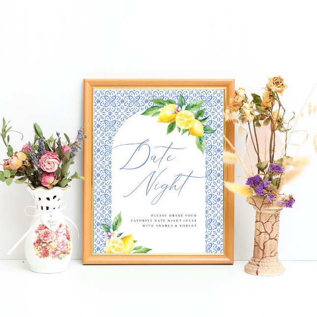 Affiche Lemon Positano c'est plus des idées de la nuit (Créateur téléchargé)