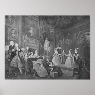 Affiche L'empereur indien, gravé par Robert Dodd