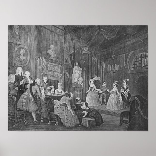 Affiche L'empereur indien, gravé par Robert Dodd (Devant)