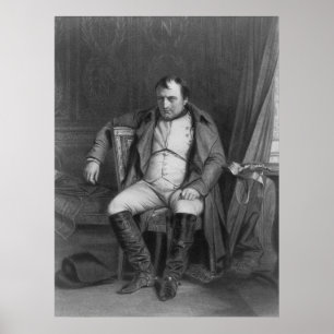 Affiche L'empereur vintage Napoléon Bonaparte