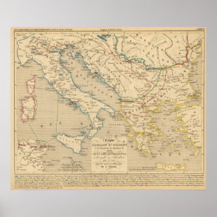 Affiche L'Empire Romain d'Orient, Roye des Ostrogoths