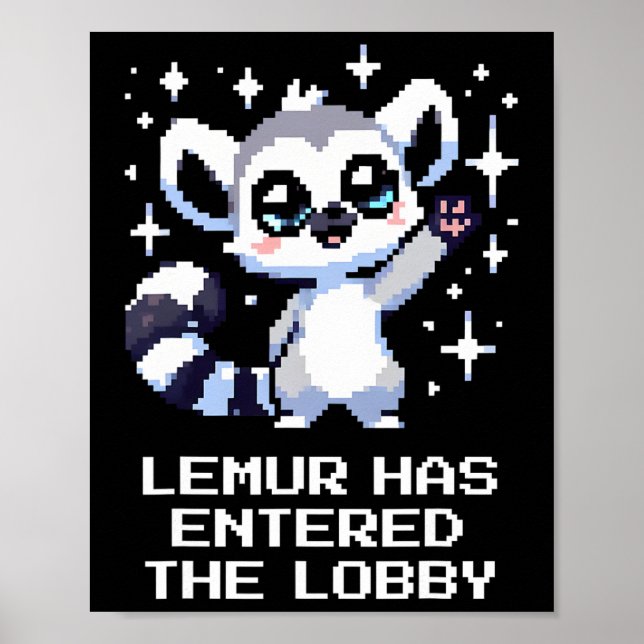 Affiche Lémurien Entré Lob (Devant)
