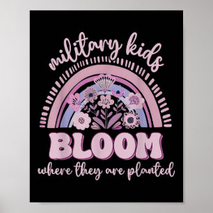 Affiche L'Enfant Militaire Dandelion Fleurit Là Où Ils Se 