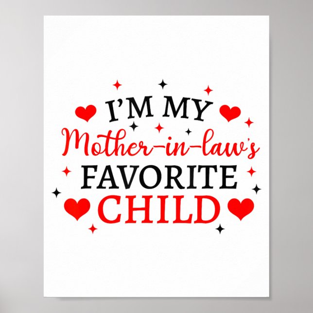 Affiche L'enfant préféré de ma belle-mère, femme parent dr (Devant)