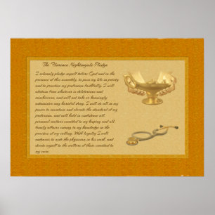 Affiche L'engagement de Florence Nightingale