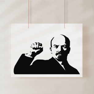 Affiche Lénine, URSS, CCCP, Union soviétique, communisme