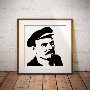 Affiche Lénine, URSS, CCCP, Union soviétique, Communisme