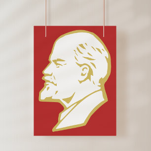 Affiche Lénine, URSS, CCCP, Union soviétique, Communisme