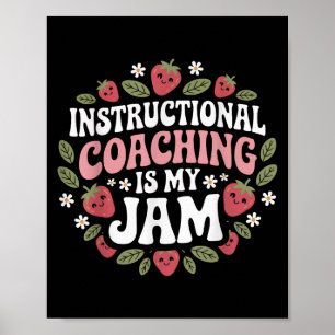 Affiche L'Entraînement Instructif Est Mon Jam Enseignant E