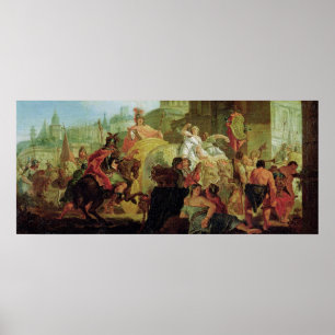 Affiche L'entrée d'Alexandre le Grand