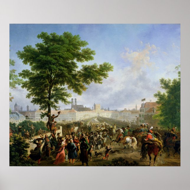 Affiche L'entrée de Napoléon Bonaparte (Devant)