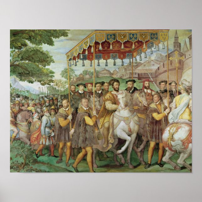 Affiche L'entrée solennelle de l'empereur Charles V (Devant)