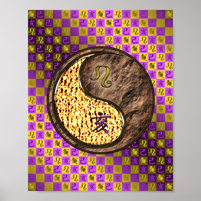 Affiche Leo & Earth Boar (Devant)