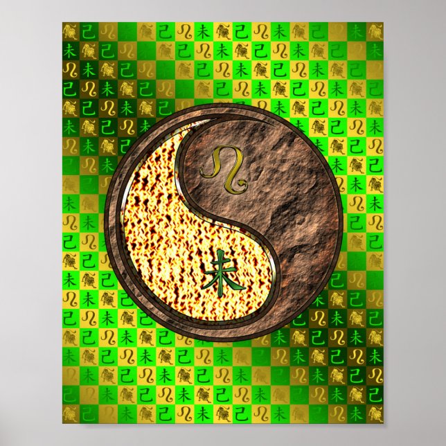 Affiche Leo & Earth Chèvre (Devant)