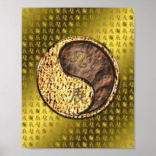Affiche Leo & Earth Dragon