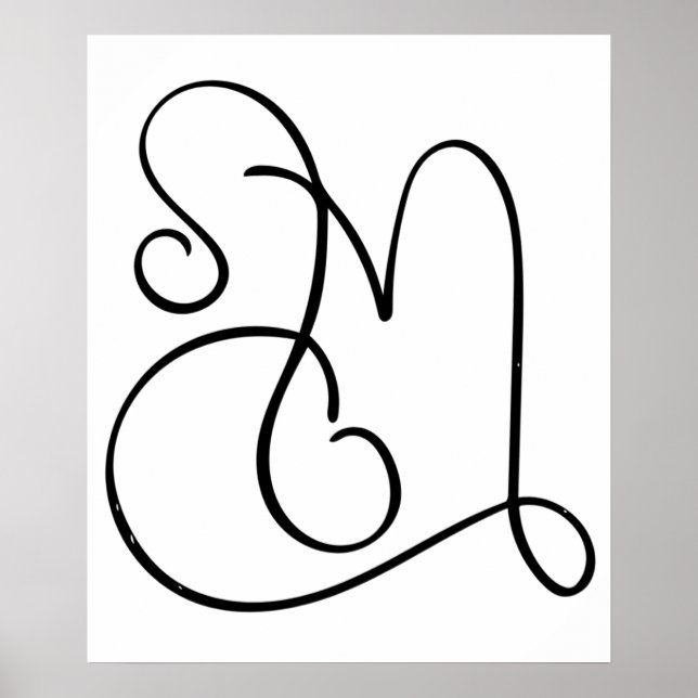 Affiche Leo Et Capricorne Beau Entouré Zodiac Art (Devant)