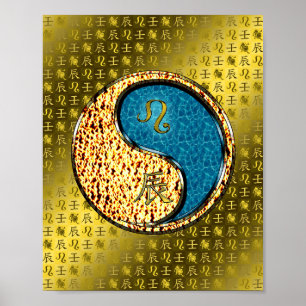 Affiche Léo et Dragon d'eau