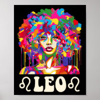 Léo Fille noire Afro-américaine Femme Art Annivers