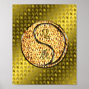 Affiche Leo & Fire Dragon