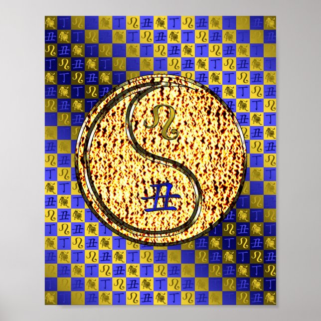 Affiche Leo & Fire Ox (Devant)