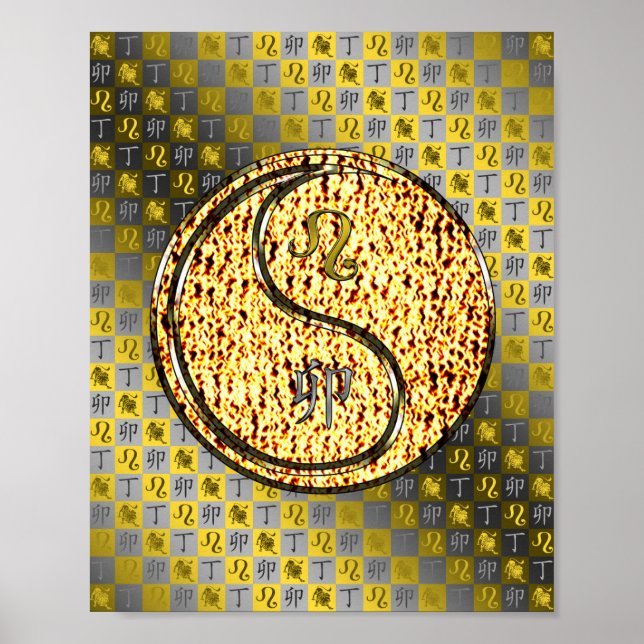 Affiche Leo & Fire Rabbit (Devant)