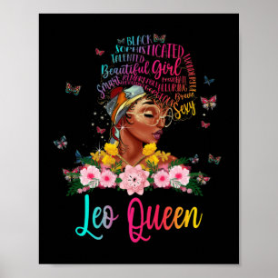 Affiche Leo Queen Black Femmes Persistent Belle
