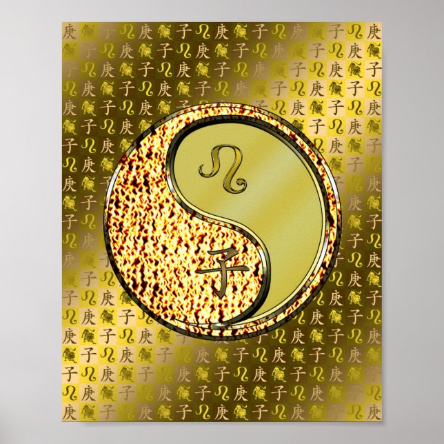 Affiche Leo & Rat Métal (Devant)