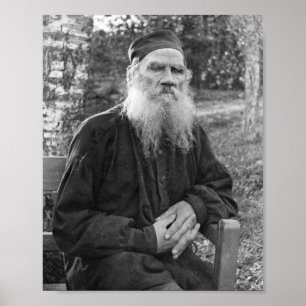 Affiche Leo Tolstoï