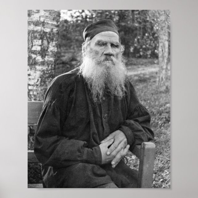 Affiche Leo Tolstoï (Devant)