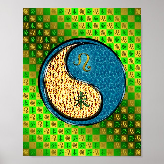 Affiche Leo & Water Chèvre (Devant)