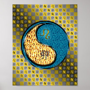Affiche Leo & Water Rabbit