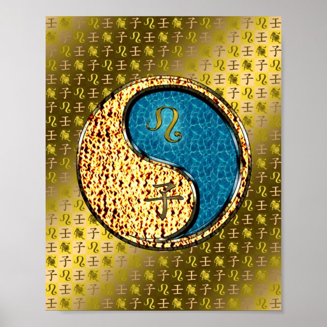 Affiche Leo & Water Rat (Devant)