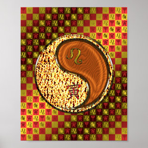 Affiche Leo & Wood Tiger