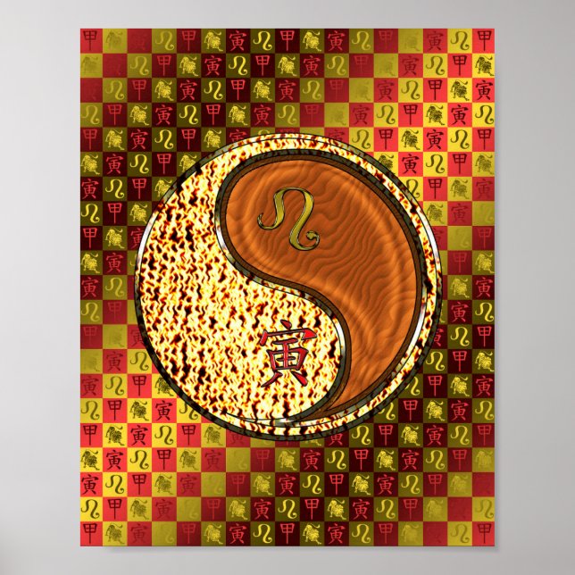 Affiche Leo & Wood Tiger (Devant)