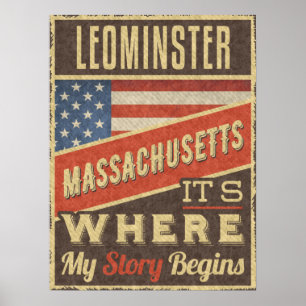 Affiche Leominster Massachusetts