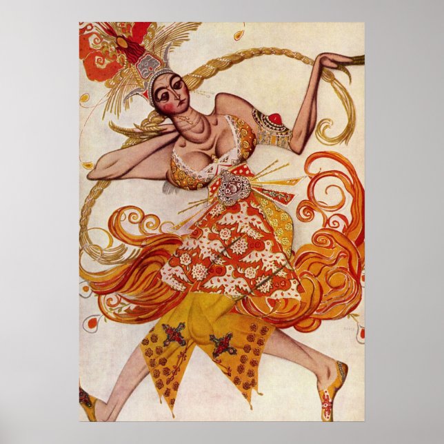 AFFICHE LEON BAKST (Devant)