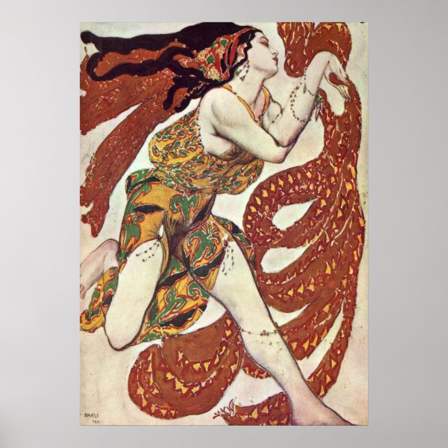 AFFICHE LEON BAKST (Devant)