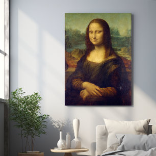 Affiche Léonard de Vinci, Mona Lisa, La Gioconda