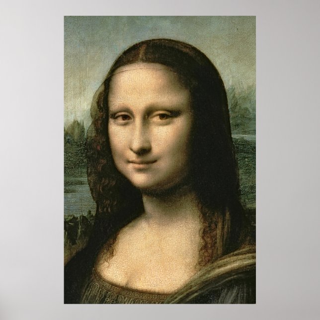 Affiche Leonardo Vinci | Mona Lisa, c.1503-6 (Devant)