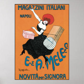 Affiche Leonetto Cappiello Magazzini