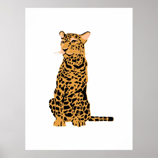 Affiche Leopard (Devant)
