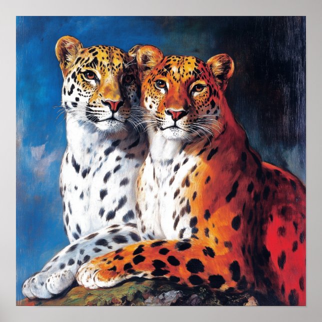 Affiche Leopard Duo (Devant)